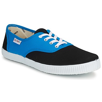 Zapatos Zapatillas bajas Victoria INGLESA BICOLOR Azul / Negro