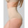 Ropa interior Mujer Reductores y moldeadores  Luna Slip de microfibra cintura alta 26 cm Sculpt  Splendida Beige