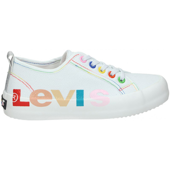Zapatos Hombre Zapatillas bajas Levi's BETTY RAINBOW BLANCO Blanco