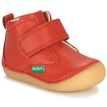 Zapatos Niños Botas de caña baja Kickers SABIO Rojo