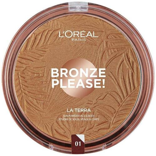 Belleza Colorete & polvos L'oréal Bronze Please! La Terra 01-light Caramel 