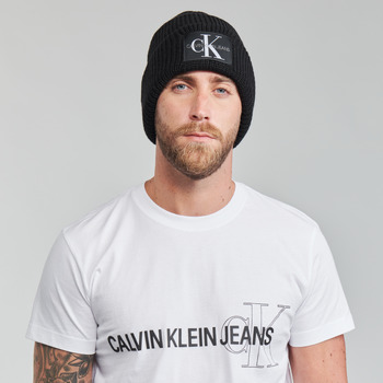 Calvin Klein Jeans MONOGRAM BEANIE WL Negro