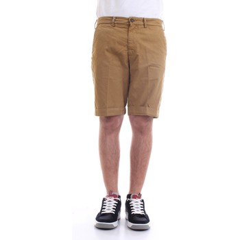 textil Hombre Shorts / Bermudas 40weft SERGENTBE 6011 Pantalones cortos hombre cuero Marrón