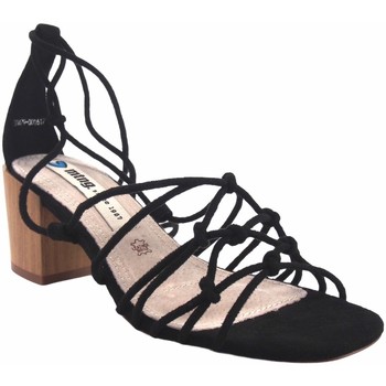 Zapatos Mujer Multideporte MTNG Sandalia señora MUSTANG 50479 negro Negro