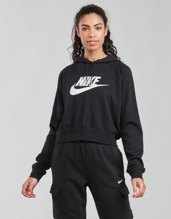 textil Mujer Sudaderas Nike NIKE SPORTSWEAR ESSENTIAL Negro / Blanco