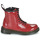Zapatos Niña Botas de caña baja Dr. Martens 1460 J Rojo