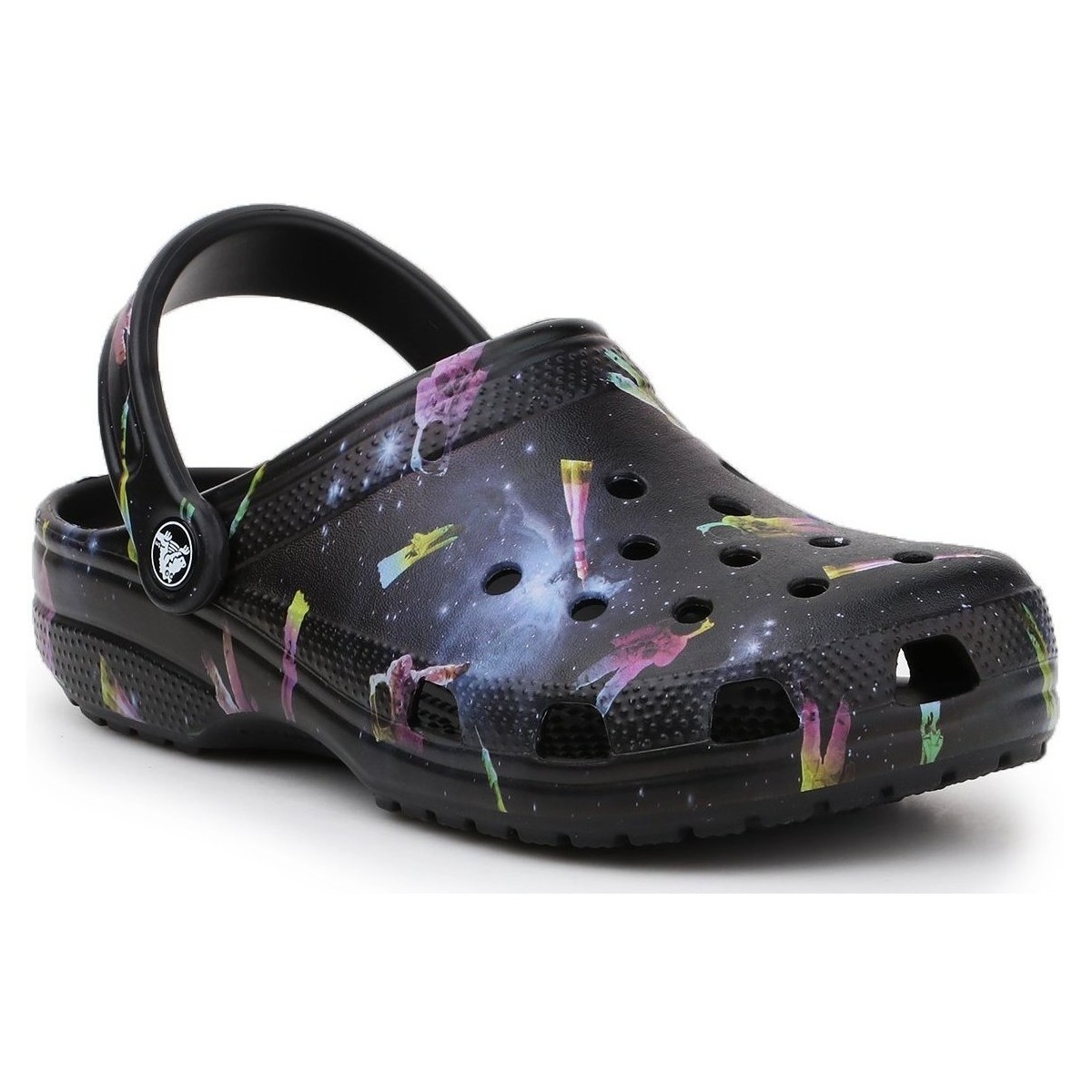 Zapatos Niños Sandalias Crocs Classic Out Of This World II 206818-001 Negro
