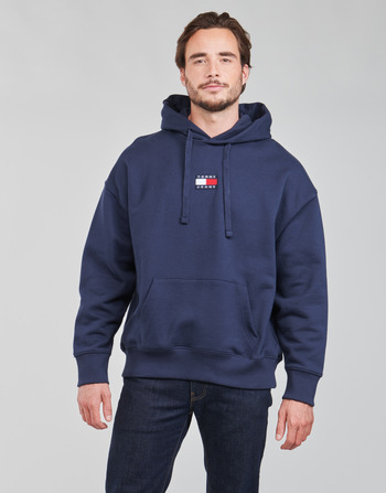 textil Hombre Sudaderas Tommy Jeans TJM TOMMY BADGE HOODIE Marino