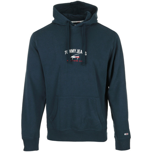 textil Hombre Sudaderas Tommy Hilfiger Timeless Tommy Hoodie Azul