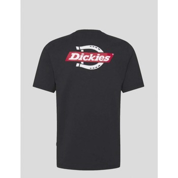 textil Hombre Camisetas manga corta Dickies CAMISETA  RUSTON BLACK Negro