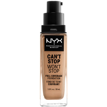 Belleza Mujer Base de maquillaje Nyx Professional Make Up Can't Stop Won't Stop Full Coverage Foundation neutral Buff 