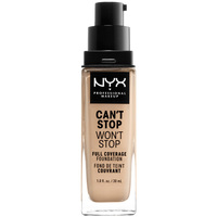Belleza Mujer Base de maquillaje Nyx Professional Make Up Can't Stop Won't Stop Full Coverage Foundation warm Vanilla 