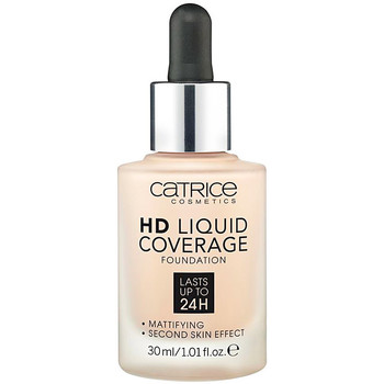 Belleza Mujer Base de maquillaje Catrice Hd Liquid Coverage Foundation Lasts Up To 24h 010-light Bei 