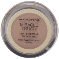 Belleza Mujer Base de maquillaje Max Factor Miracle Touch Liquid Illusion Foundation 045-warm Almond 12 