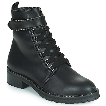 Zapatos Mujer Botas de caña baja The Divine Factory LH2247B Negro