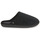Zapatos Hombre Pantuflas Isotoner 98032 Negro