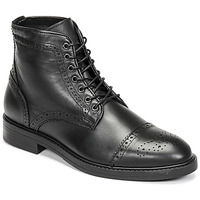 Zapatos Hombre Botas de caña baja Selected BROGUE Negro