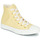 Zapatos Mujer Zapatillas altas Converse CHUCK TAYLOR ALL STAR HYBRID TEXTURE HI Amarillo