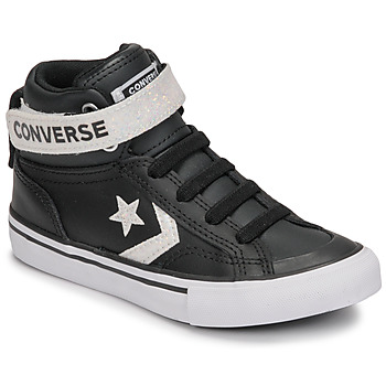 Zapatos Niña Zapatillas altas Converse PRO BLAZE STRAP WINTER GLITTER HI Negro / Plata