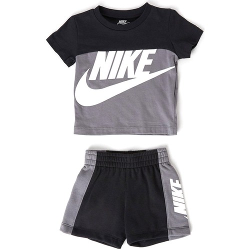 textil Niños Conjuntos chándal Nike 66H363-M19 Negro