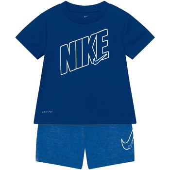 textil Niños Conjuntos chándal Nike 66H589-U1U Azul