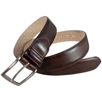 Accesorios textil Hombre Cinturones Leyva Cinturón de hombre de  de piel toro Marrón
