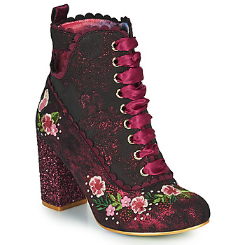 Zapatos Mujer Botines Irregular Choice GARDEN WALK Rosa / Burdeo