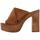 Zapatos Mujer Zuecos (Clogs) Krack PIA Marrón