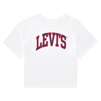 textil Niña Camisetas manga corta Levi's SS RGLAN HGH RISE TE SHIRT Blanco