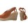 Zapatos Mujer Multideporte Olivina Sandalia señora BEBY 19072 cuero Marrón