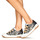 Zapatos Mujer Zapatillas bajas Semerdjian GOETH Negro / Blanco / Oro