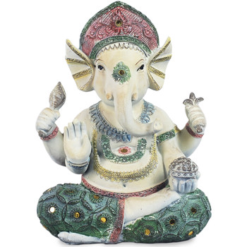 Casa Figuras decorativas Signes Grimalt Figura Ganesh Verde