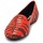 Zapatos Mujer Mocasín Roberto Cavalli TPS648 Rojo
