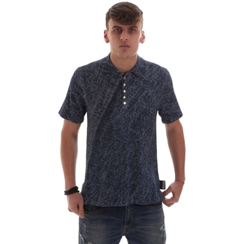 textil Hombre Tops y Camisetas Versace B5GVB81450403804 Azul