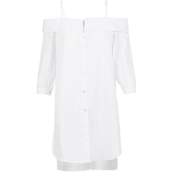 textil Mujer Camisas Café Noir JC6260 Blanco