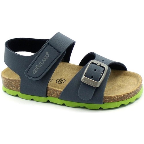 Zapatos Niños Sandalias Grunland GRU-E21-SB0231-BLI Azul