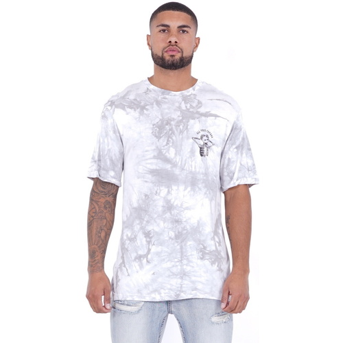 textil Hombre Camisetas manga corta Sixth June T-shirt  Custom Tie Dye Blanco