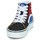 Zapatos Niño Zapatillas altas Vans SK8-HI Negro / Rojo / Azul