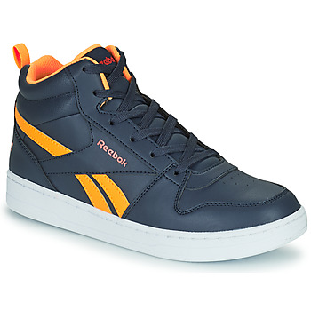 Zapatos Niños Zapatillas altas Reebok Classic REEBOK ROYAL PRIME Marino / Naranja