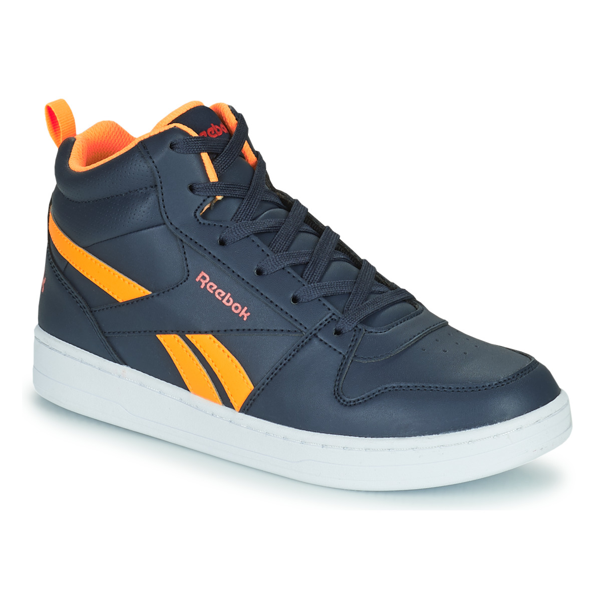 Zapatos Niño Zapatillas altas Reebok Classic REEBOK ROYAL PRIME Marino / Naranja