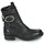 Zapatos Mujer Botas de caña baja Airstep / A.S.98 SAINTEC DOUBLE Negro