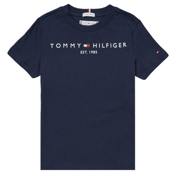 textil Niños Camisetas manga corta Tommy Hilfiger GRENOBLI Marino