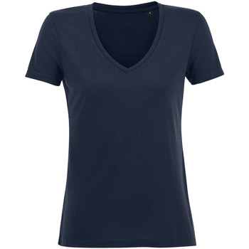 textil Mujer Camisetas manga larga Sols Motion Azul