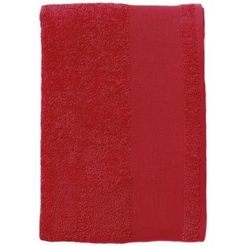 Casa Toalla y manopla de toalla Sols BAYSIDE 100 Rojo Rojo