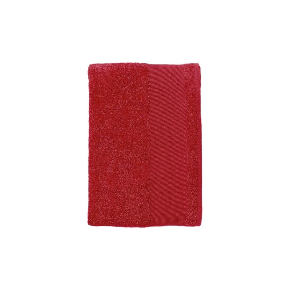 Casa Toalla y manopla de toalla Sols BAYSIDE 100 Rojo Rojo