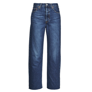 textil Mujer Vaqueros rectos Levi's RIBCAGE STRAIGHT ANKLE Azul