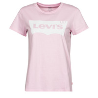 textil Mujer Camisetas manga corta Levi's THE PERFECT TEE Violeta / Claro