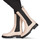 Zapatos Mujer Botas de caña baja Les Tropéziennes par M Belarbi SADDIE Beige / Negro