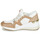 Zapatos Mujer Zapatillas bajas MICHAEL Michael Kors LIV Camel / Blanco