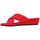 Zapatos Mujer Pantuflas Norteñas 9-942 Mujer Rojo Rojo